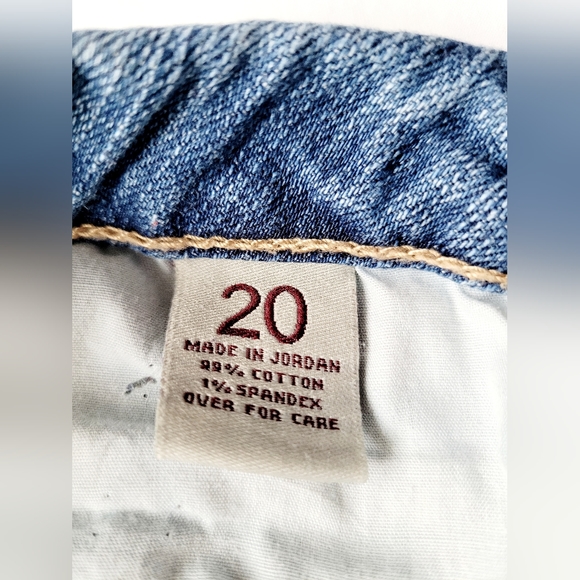 U.S.Polo Assn. Authentic Goods Women's Bermuda Shorts Cotton High Rise, Size 20 - Picture 8 of 16